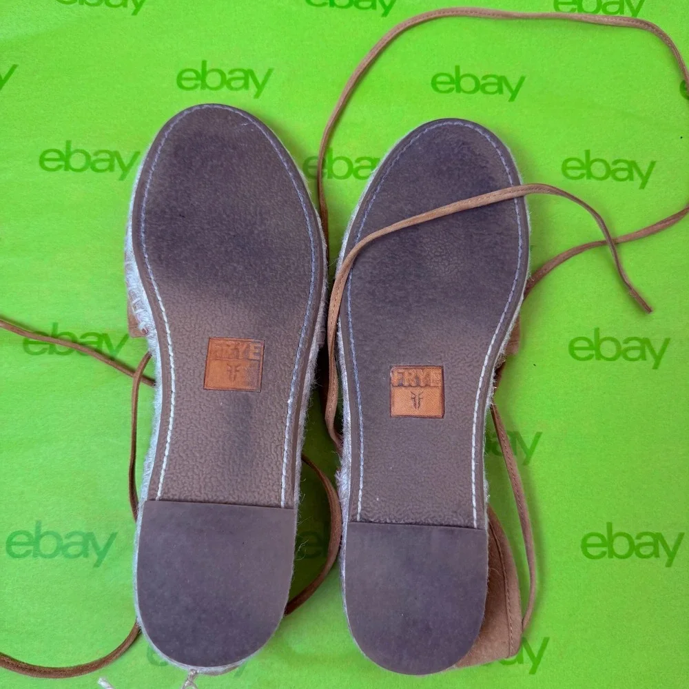 Frye suede espadrille